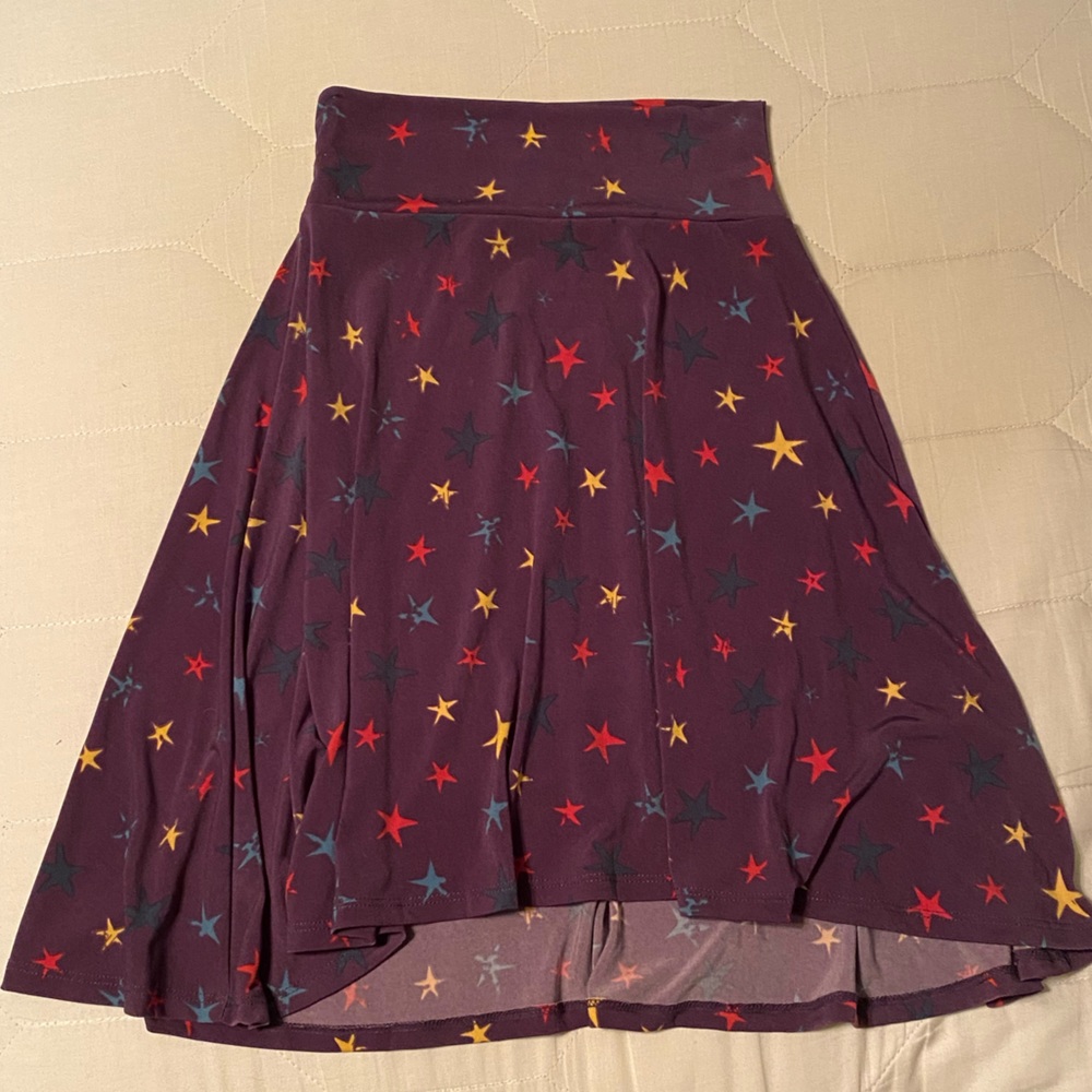 LulaRoe girls Azure Short maxi skirt